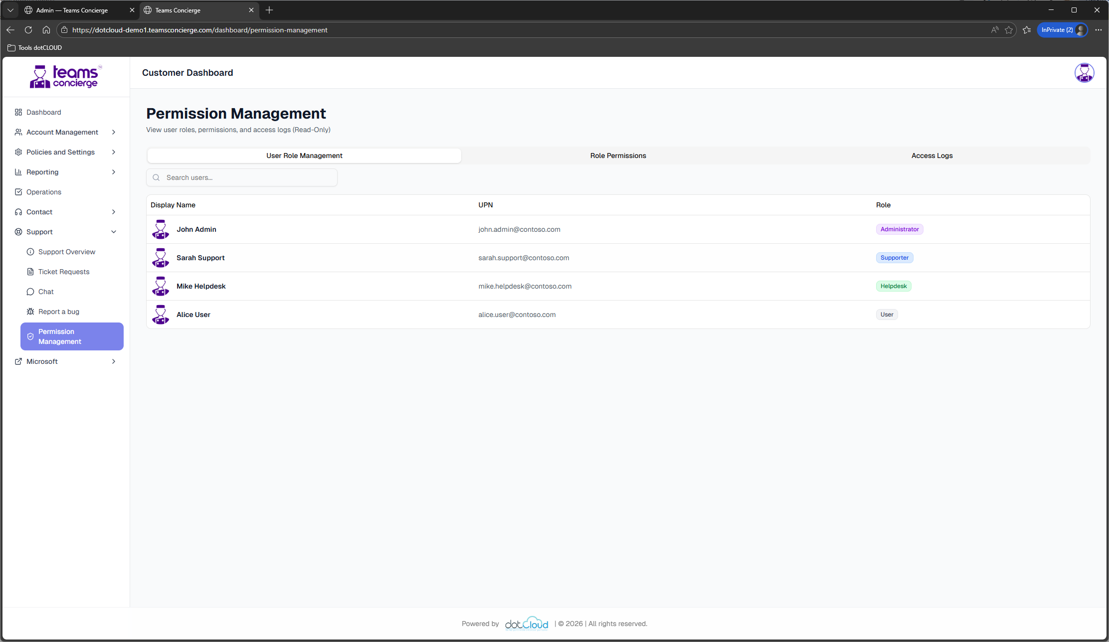Granular RBAC overview